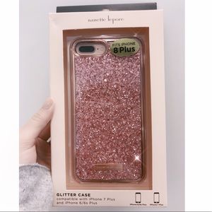 Nanette Lepore Glitter Case for IPhone 6,7,8 Plus